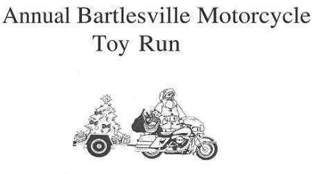 Photo of 36th Annual Motorcycle Toy Run.