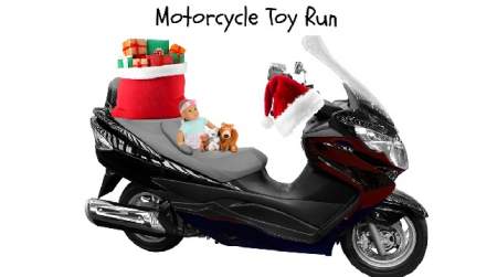 Photo of 38th Annual Motorcycle Toy Run (line up on Frank Phillips to watch).