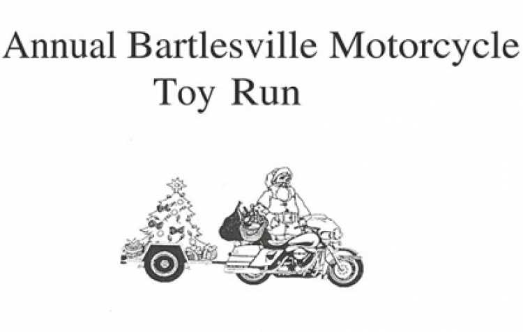 Photo 1 of 38th Annual Motorcycle Toy Run (line up on Frank Phillips to watch).