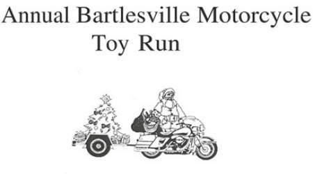 Photo of 38th Annual Motorcycle Toy Run (line up on Frank Phillips to watch).