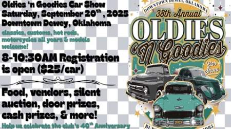 Photo of 38th Annual Oldie's 'n Goodies Car Show.
