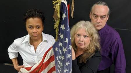 Photo of American Woman presented by League of Women Voters.