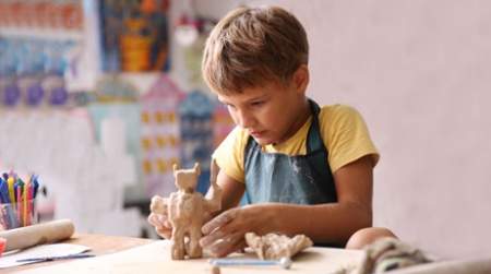 Photo of Art Camp for kids grades 1st - 12th (click here for dates, times & grades).