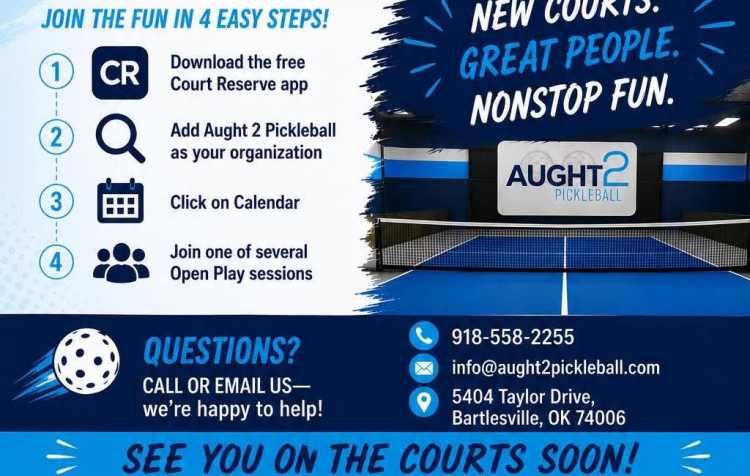 Photo 3 of Aught 2 Pickleball Grand Opening.
