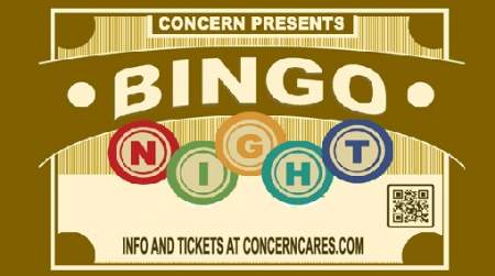 Photo of BINGO benefitting Concern.
