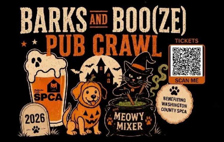 Photo 1 of Barks & Boo(ze) Pub Crawl.