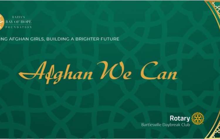 Photo 2 of Bartlesville Daybreak Rotary - Afghan We Can 3.0.