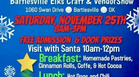 Photo of Bartlesville ELK's  Holiday Craft & Vendor Show.