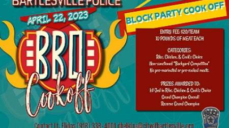 Photo of Block Party & BBQ Cookoff hosted by Bartlesville Police Dept..
