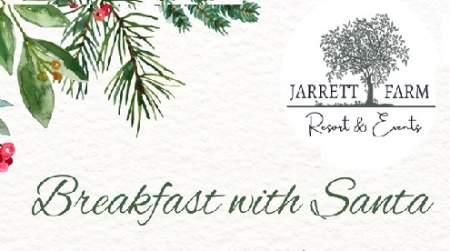 Photo of Breakfast with Santa at Jarrett Farm.