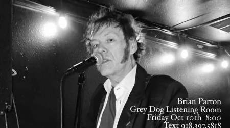 Photo of Brian Parton live at The Grey Dog.