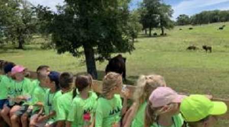 Photo of Camp Woolaroc ages 9 to 11.
