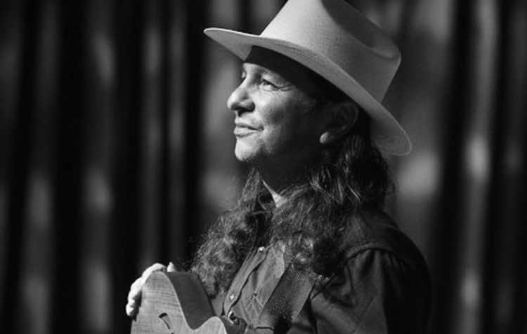 Photo 1 of Cary Morin at the Grey Dog Listening Room.
