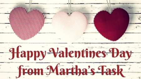 Photo of Celebrate Valentines Day with Martha's Task.