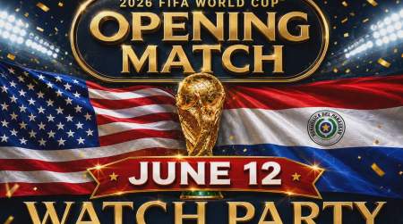 Photo of Community World Cup Watch Party.