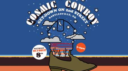Photo of Cosmic Cowboy Get Down on 2nd Street with Paul Benjaman & Friends in Bartlesville.