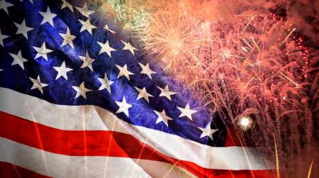 Photo of Dewey 4th of July Fireworks.