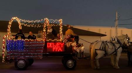 Photo of Dewey Christmas Parade.