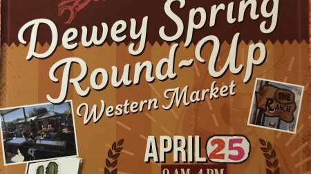 Photo of Dewey Spring Roundup Western Market.