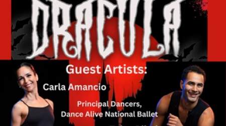 Photo of Dracula presented by Bartlesville Civic Ballet.