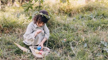 Photo of Easter Egg Hunt at Virginia Avenue Baptist Church.