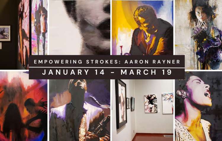 Photo 1 of Empowering Strokes: Aaron Rayner Art show.