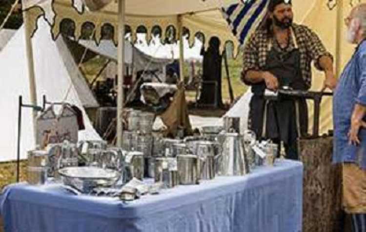 Photo 2 of Fall Traders Encampment at Woolaroc.