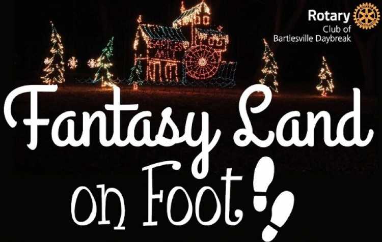 Photo 1 of Fantasy Land of Lights on Foot, one night only.