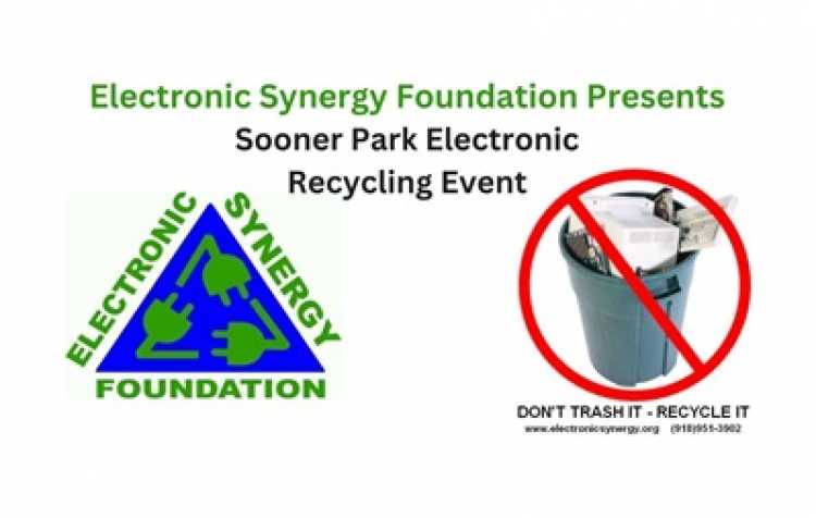 Photo 1 of Free Electronic Recycling Event.