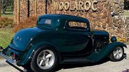 Photo of Gathering at the Roc Car Show at Woolaroc.