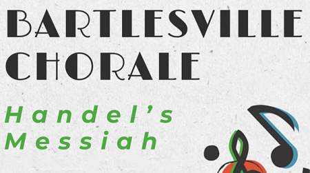 Photo of Handel's Messiah presented by Bartlesville Chorale.