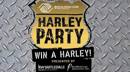 Photo of Harley Party benefiting Boys & Girls Club of Bartlesville.