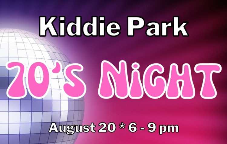Photo 1 of Kiddie Park 70's Night.