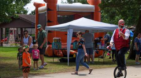 Photo of Kidsfest at Woolaroc.