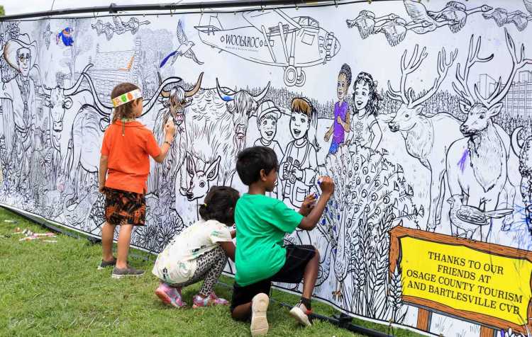Photo 2 of Kidsfest at Woolaroc.