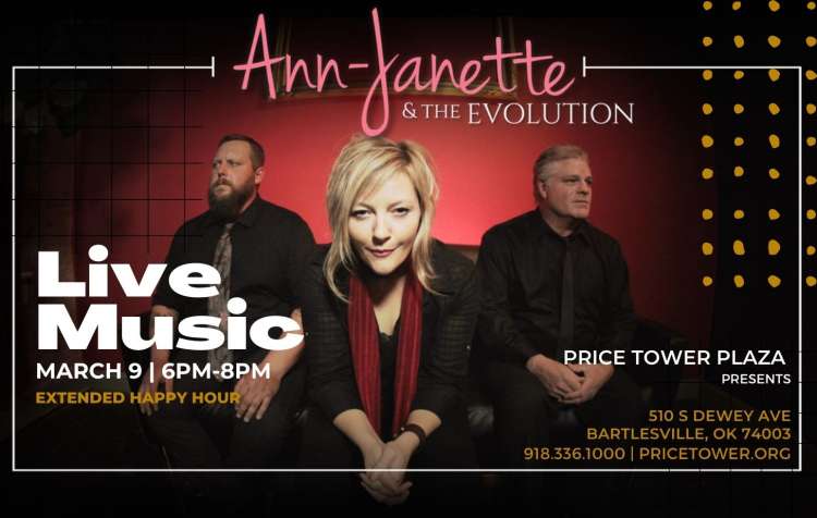 Photo 1 of Ann-Janette & The Evolution: Live Music at Price Tower Plaza.