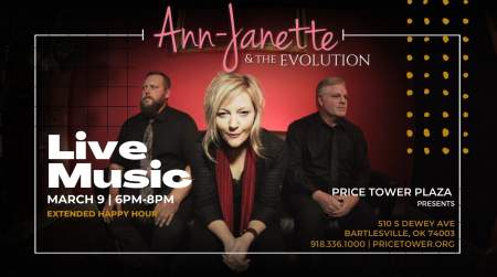 Photo of Ann-Janette & The Evolution: Live Music at Price Tower Plaza.