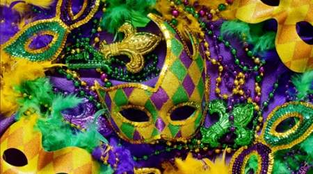 Photo of Mardi Gras benefiting Martha's Task.