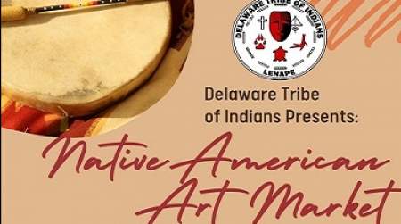 Photo of Native American Art Market presented by Delaware Tribe of Indians.