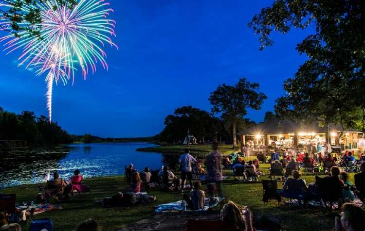 Photo 1 of OKM Music Festival Woolaroc Concert.