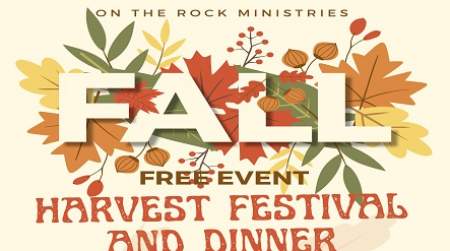 Photo of On the Rock Harvest Festival and Dinner (RSVP by Oct. 3).