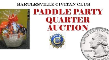 Photo of Paddle Party hosted by Bartlesville Civitan Club.