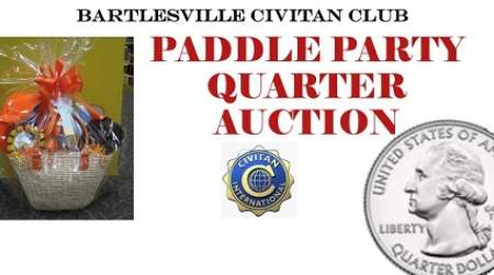 Photo of Paddle Party hosted by Bartlesville Civitan Club.
