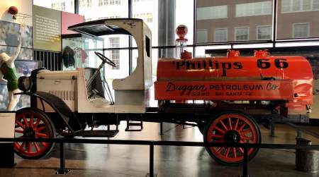 Photo of Phillip Petroleum Museum open Fri & Sat during April before permanent closure.