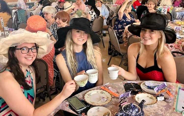 Photo 1 of Purse-n-ali Tea benefitting Martha's Task.