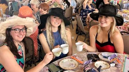 Photo of Purse-n-ali Tea benefitting Martha's Task.