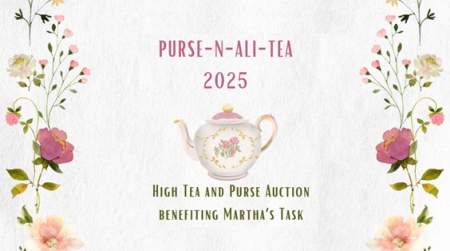 Photo of Purse-n-ali Tea benefitting Martha's Task.