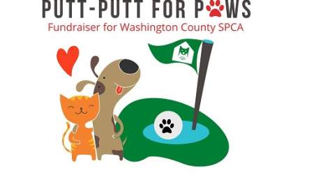 Photo of Putt Putt for Paws at Sooner Jr. Miniature Golf.