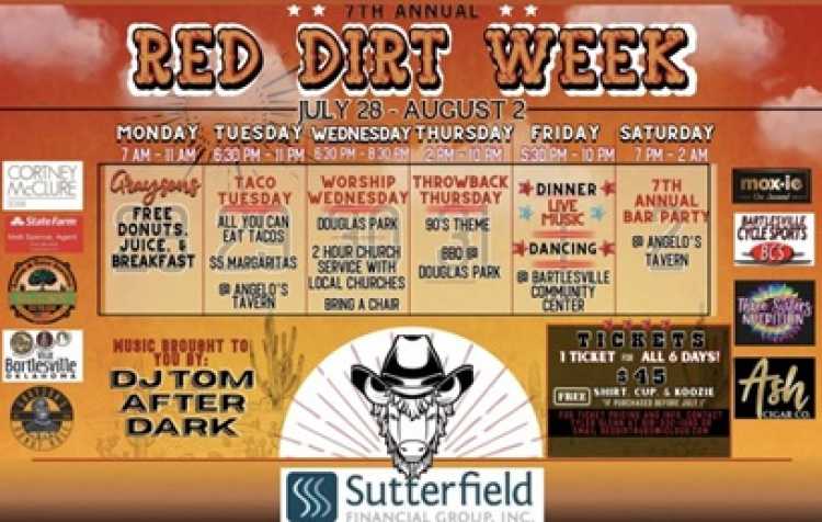 Photo 1 of Red Dirt Week.