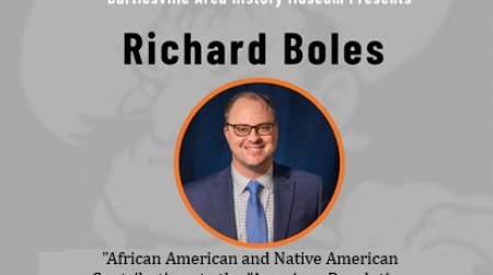 Photo of Richard Boles: &ldquo;African American and Native American Contributions to the American Revolution
